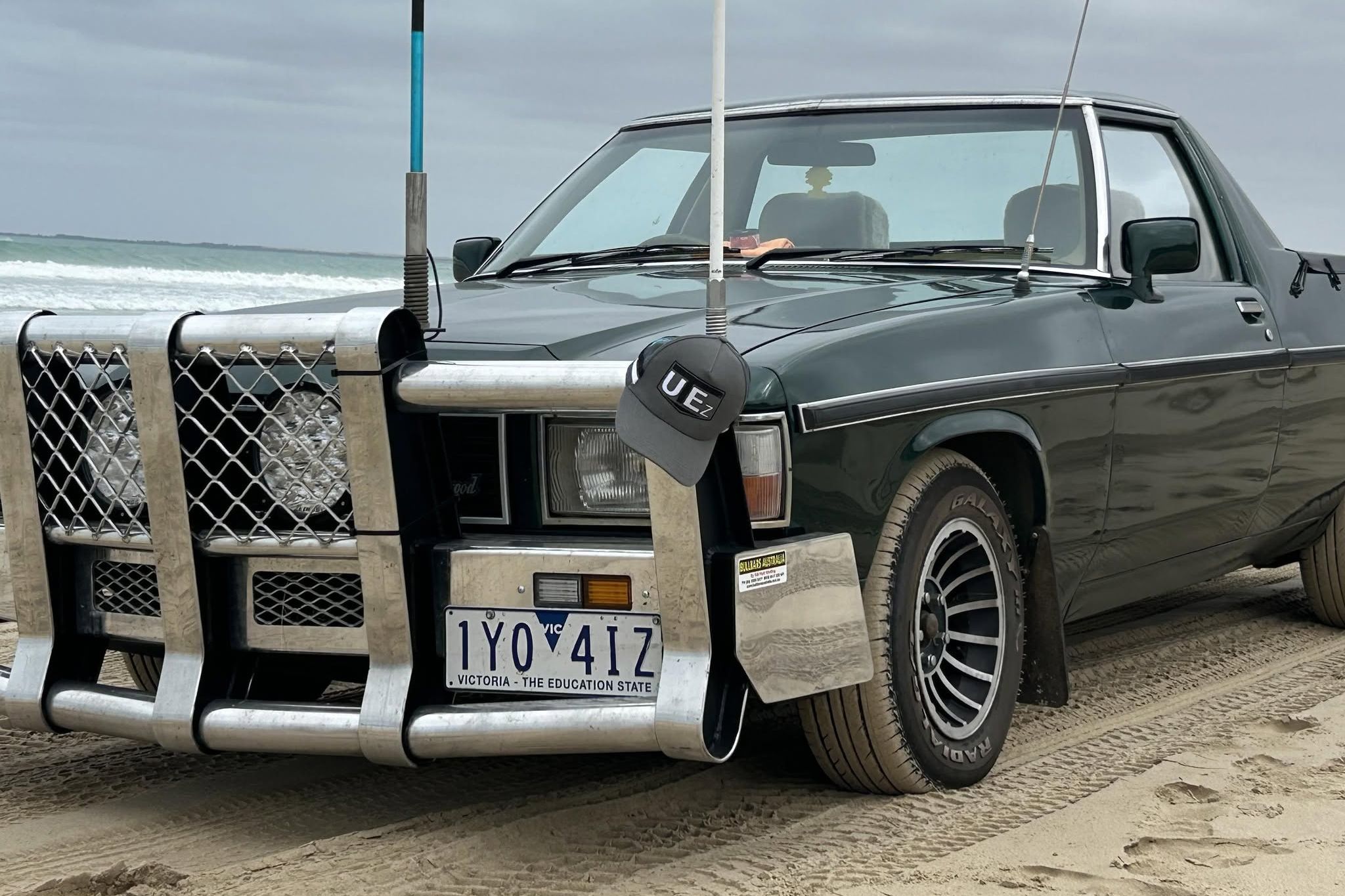 Heading to the beach at Robe, South Australia on Saturday morning from Dimboola will be an assortment of Holden WB Utes. The run is in memory of local farmer, Tim Fechner, whose WB ute is pictured.