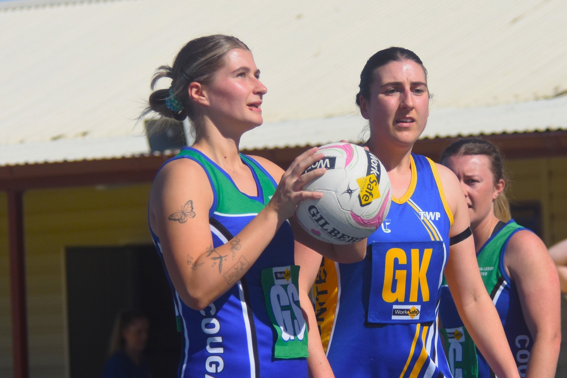 Abby Croft had a great performance for the Kaniva Leeor United A grade netball side, scoring 50 goals to help the Cougars defeat Natimuk United 60-46.