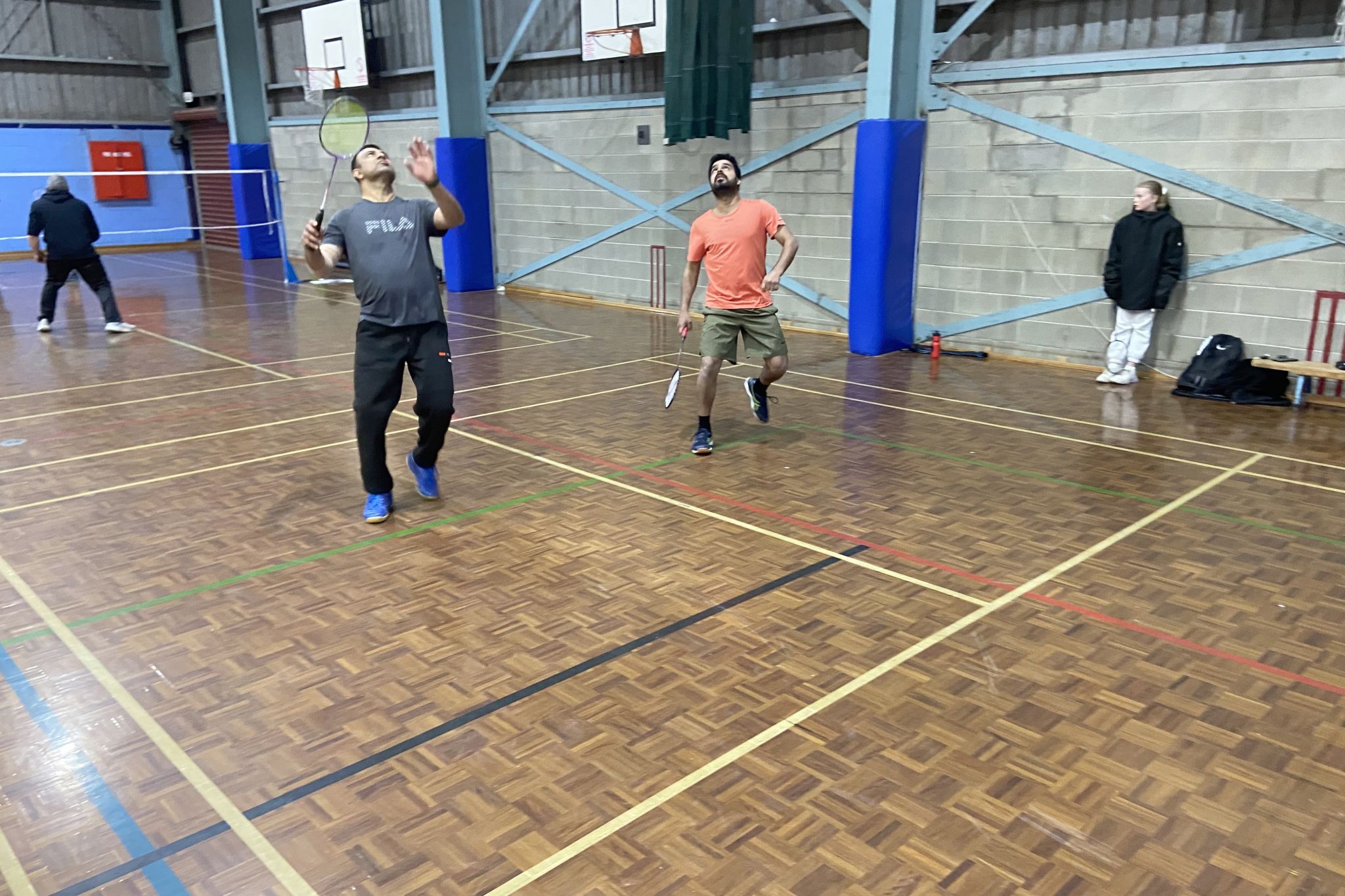 Sanjai Nair and Avin James of Shuttle Shifters defeated Johnny and Sue Godie by 21-15 and 22-20. They will face Smash Stars in the grand final.