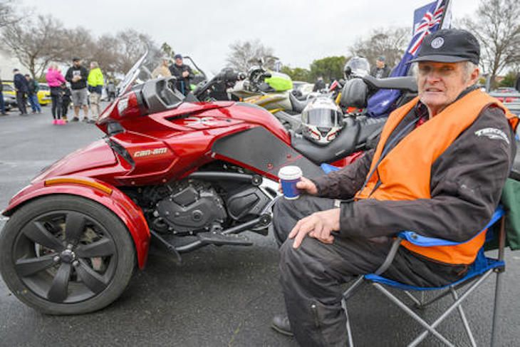 Barry Robertson from Horsham. Photos: ROBIN WEBB