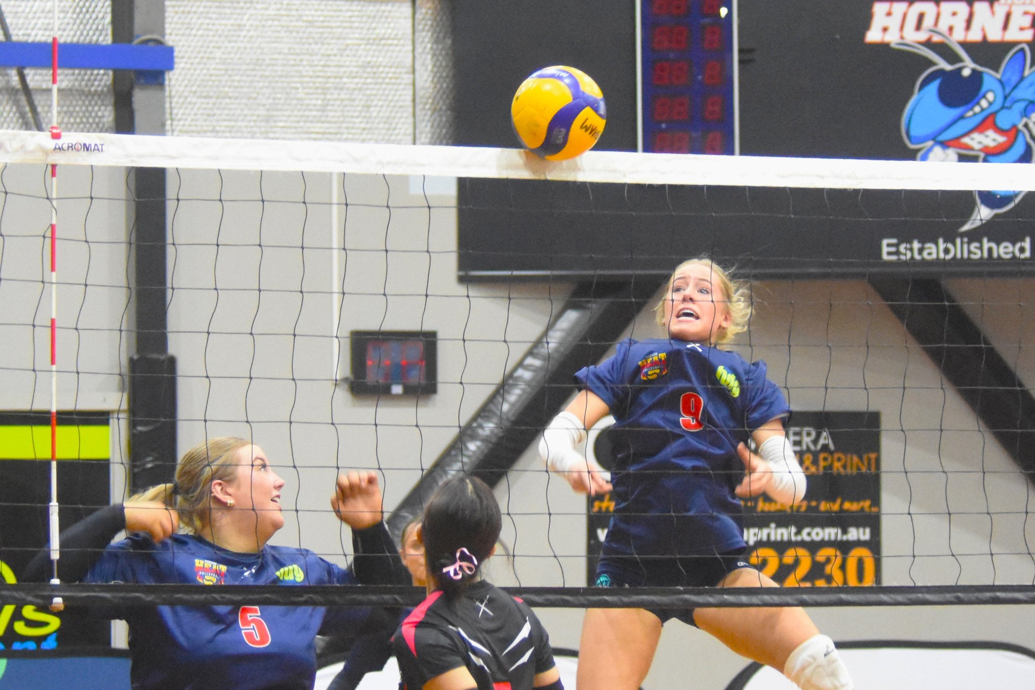 Horsham Heat made history by playing their first-ever Victorian Volleyball League home games at Horsham Basketball Stadium on Saturday, May 2. A strong local crowd helped Bonnie Grieger and the side deliver a double win.