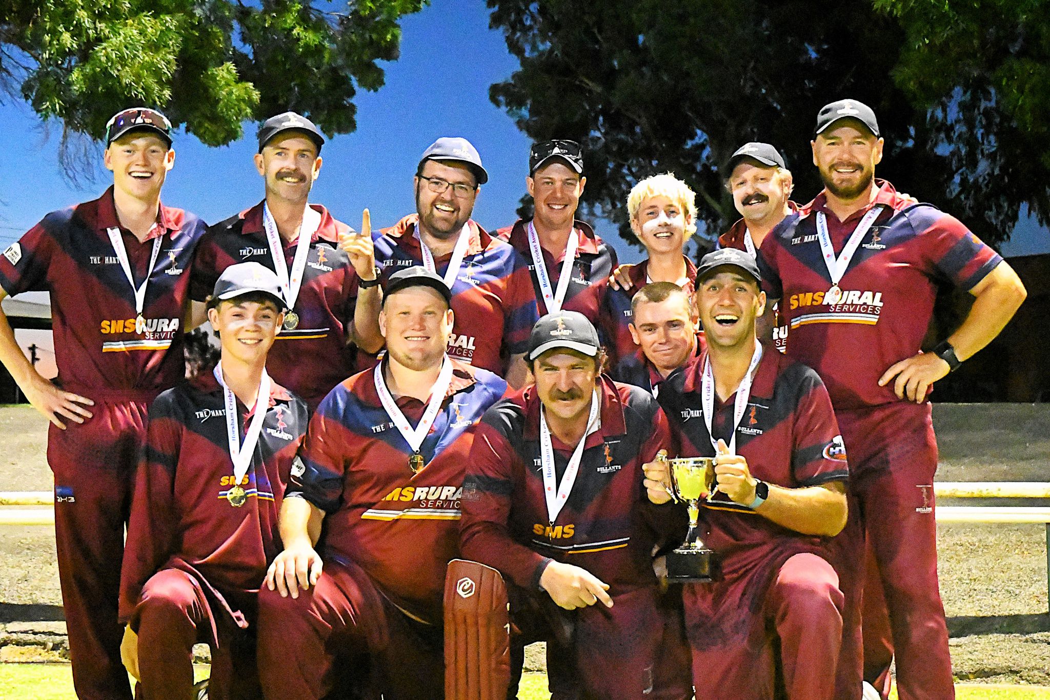 The Noradjuha Bullants are the HCA A grade one-day premiers after they defeated two-time defending champions West Wimmera by 34 runs at City Oval on Sunday.