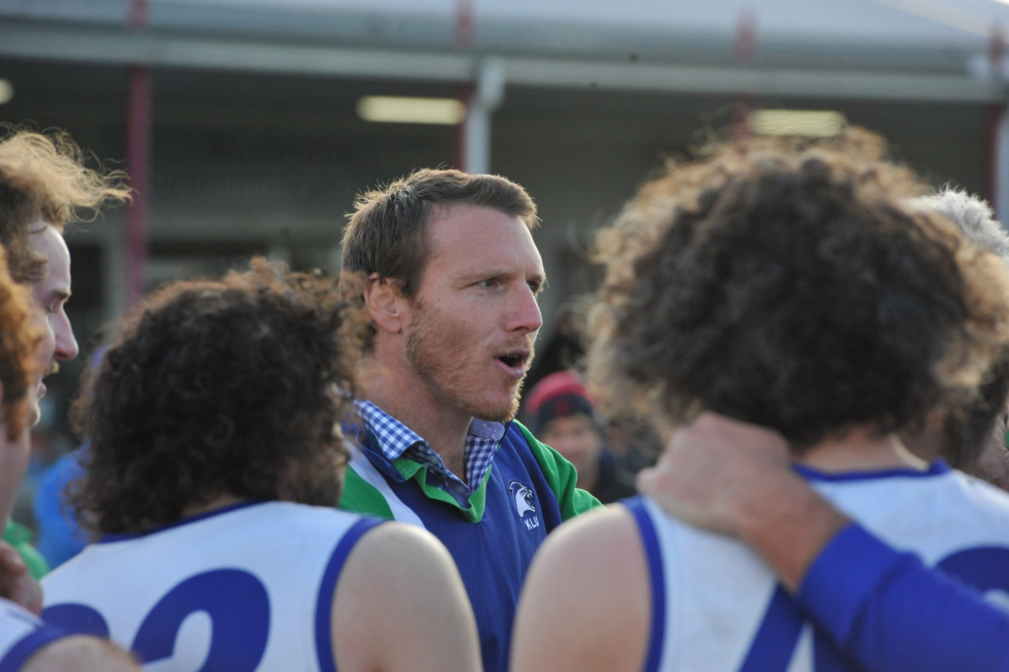 Kaniva Leeor United coach Jonno Hicks.