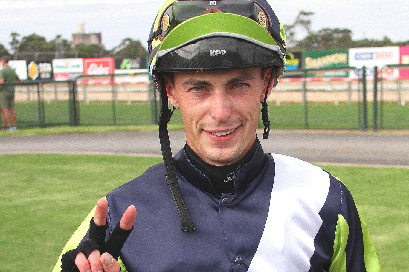 Race 8 was jockey Cian MacRedmond's second win for the day.