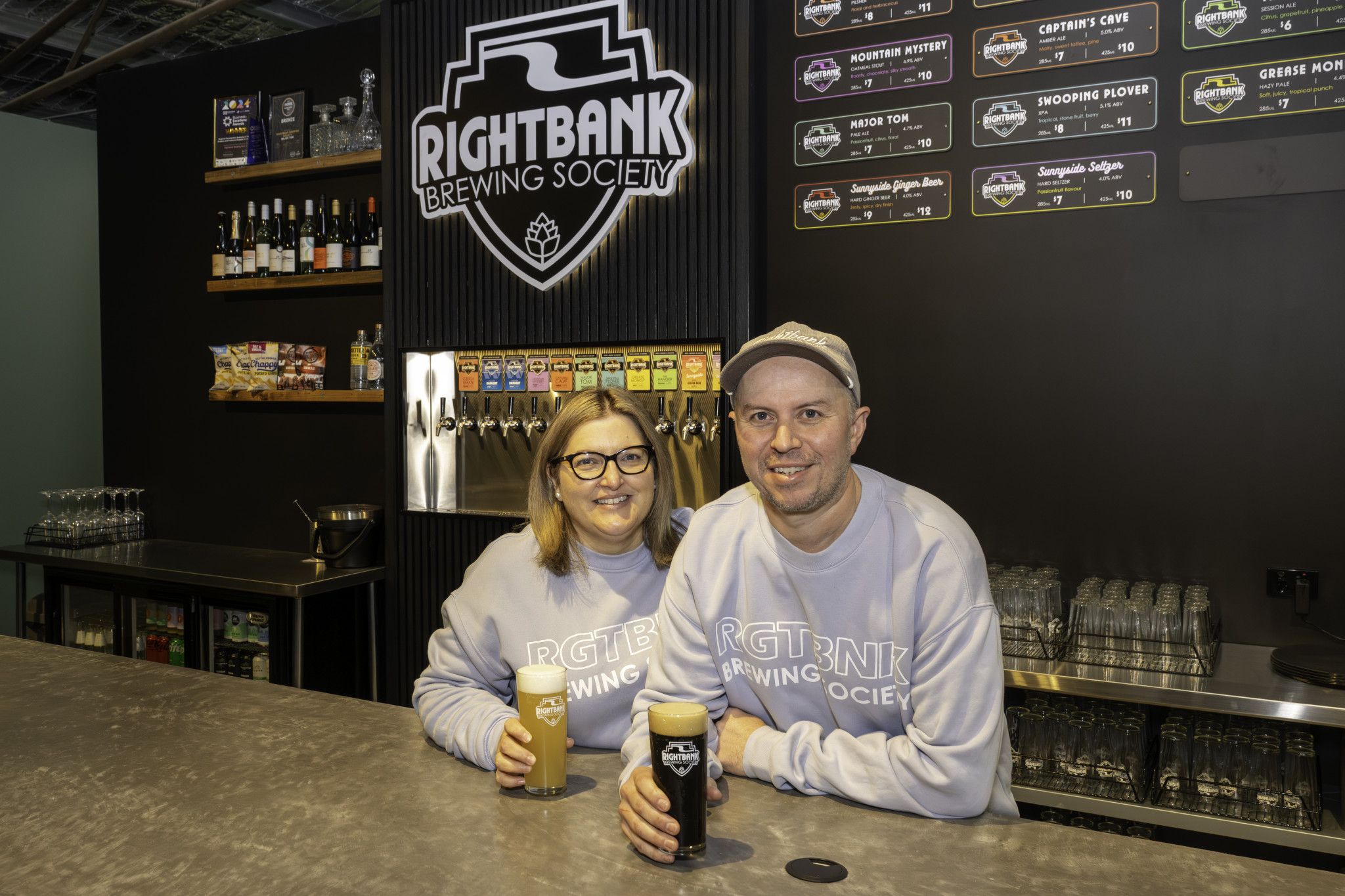 With a growing range of beers that cover a wide range of styles, Rightbank Brewing Society’s Sam and Danny Whiteman have filled a big hole in Horsham’s business offerings, using local ingredients to create some great product that has already won bronze in a national competition. Their permanent location on Darlot Street recently opening, Danny said the last few years have been a journey with validation that “we're on the right track here”, but he has no doubt who will have the final judgement. “You can have as many trophies as you like. Our success will be deemed by how many people walk in and walk out of here,” he said.
