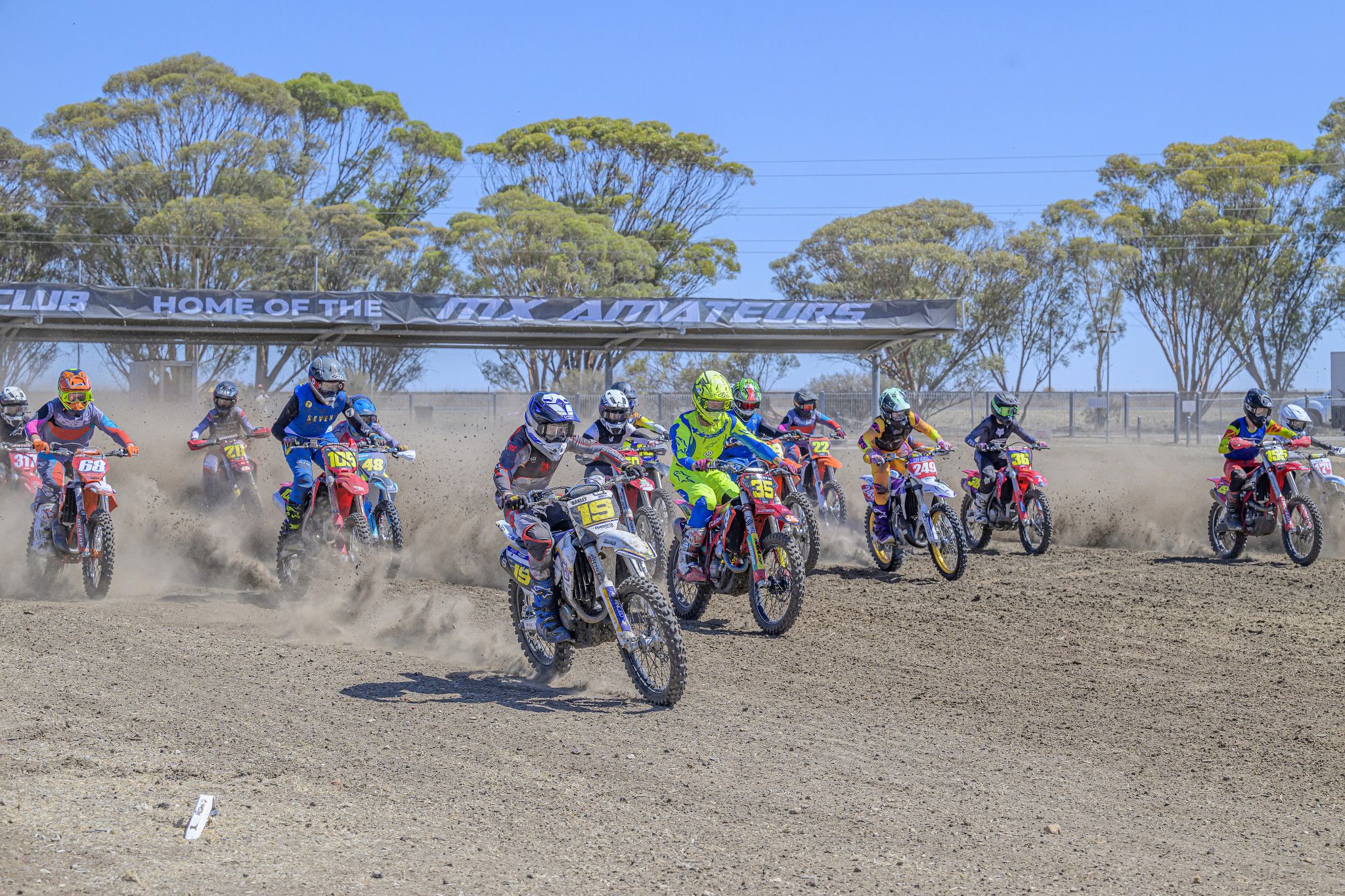 Dooen was a hive of activty in March when the Horsham Motorcycle Club hosted 130 riders and 250 bikes in it's annual MX Amateurs event. Photo by ROBIN WEBB.