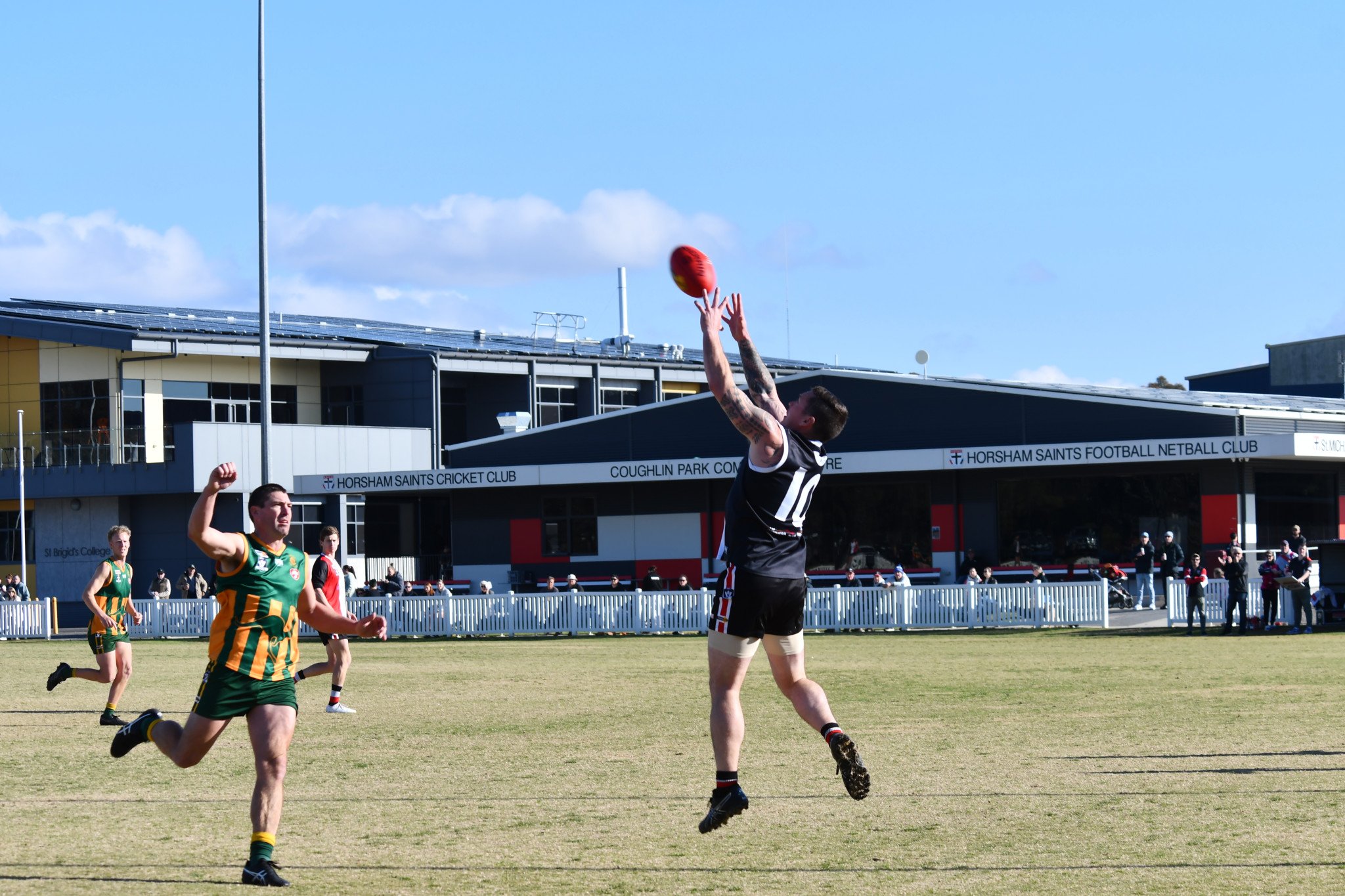 Saints' Nathan Koenig has kicked 15 goals in six games this season and is vital in attack. PHOTO: TONY TOMLINS