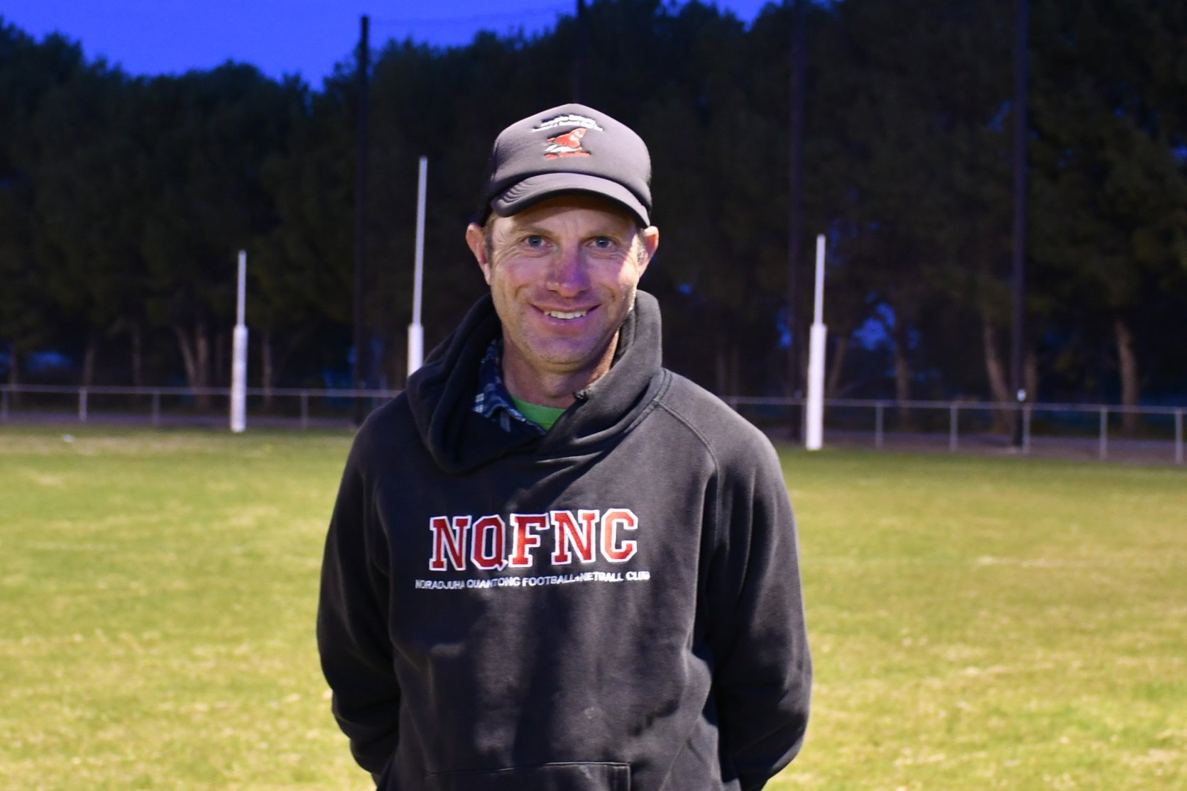 Noradjuha Quantong life member Wes Howard has been volunteering with the club's football sides for over 20 years.