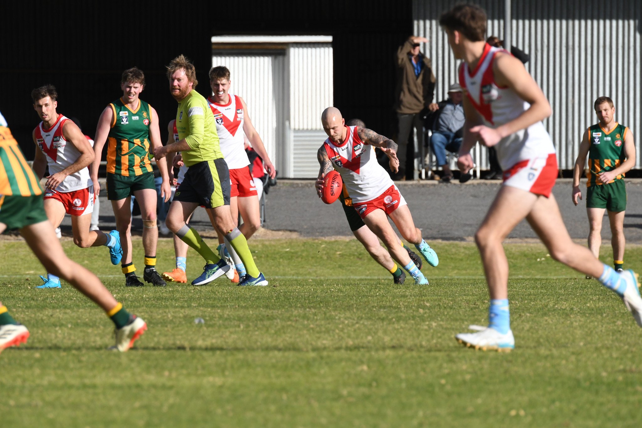 Ararat's Jake Robinson provided a lot of spark. PHOTO: CHRIS GRAETZ