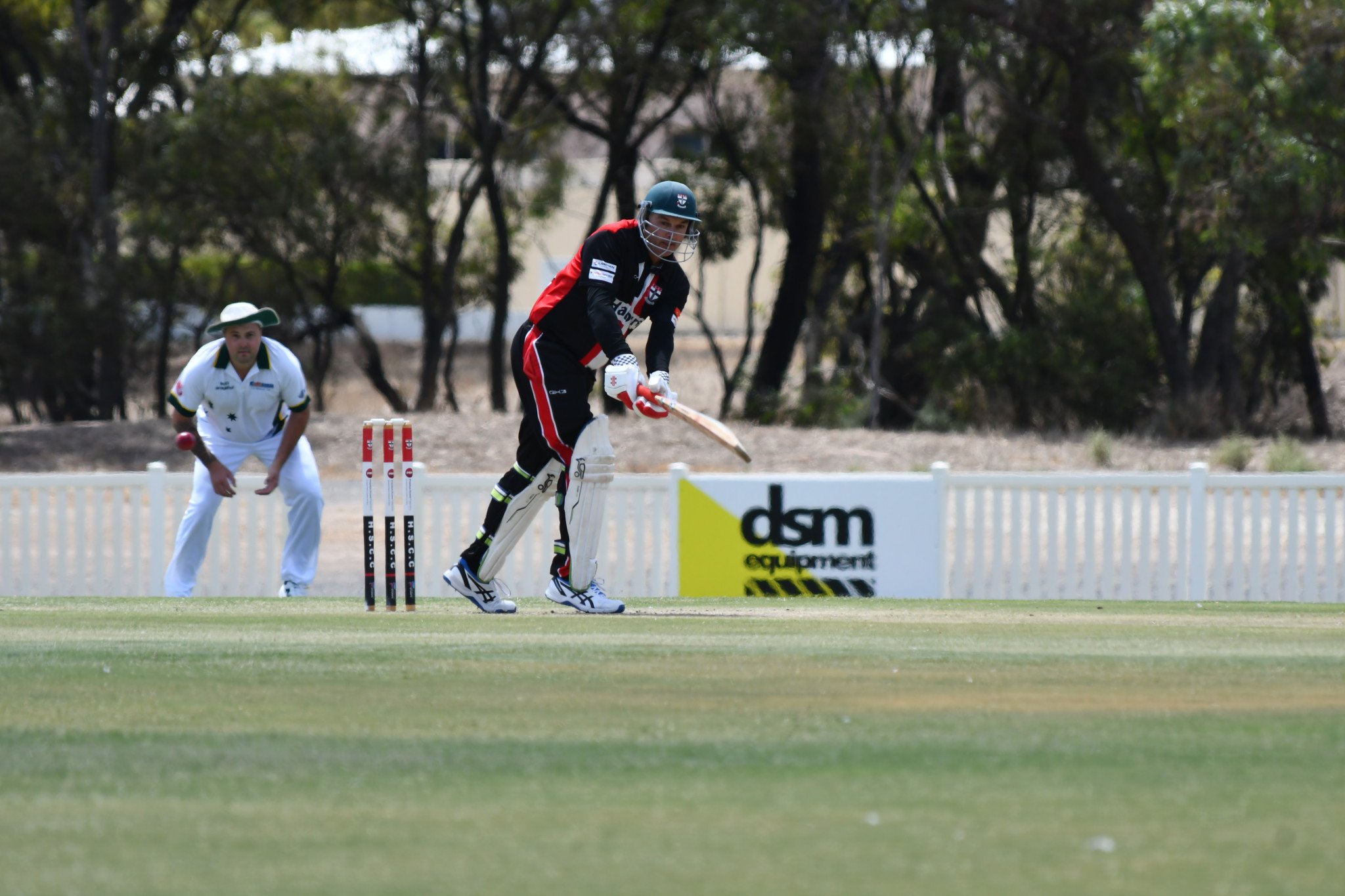 Gary Davidson scored 51 for the Horsham Saints. PHOTO: CHRIS GRAETZ