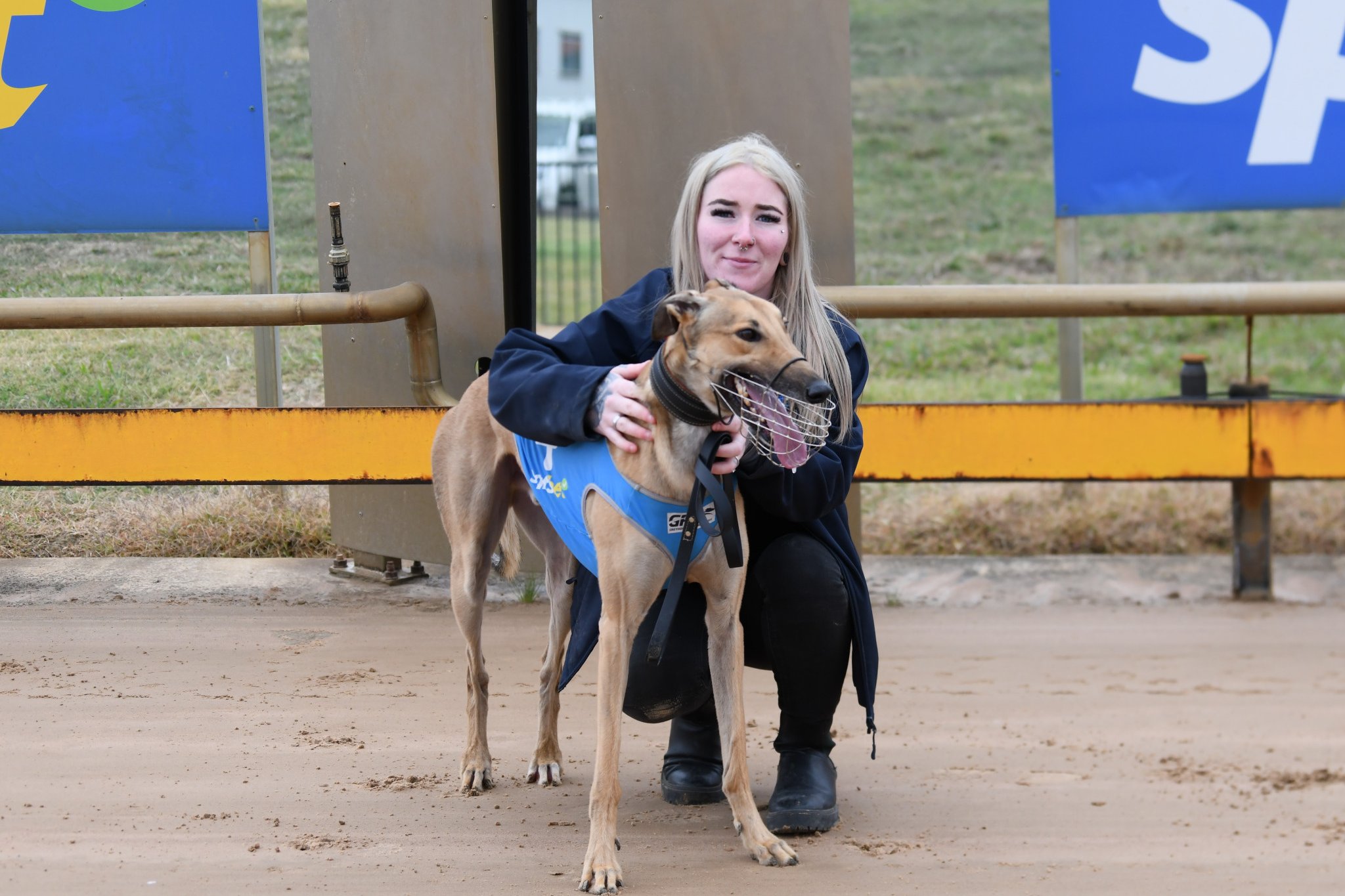 Molly Parfett assistant trainer with Heather Baxter for Solo Effort.