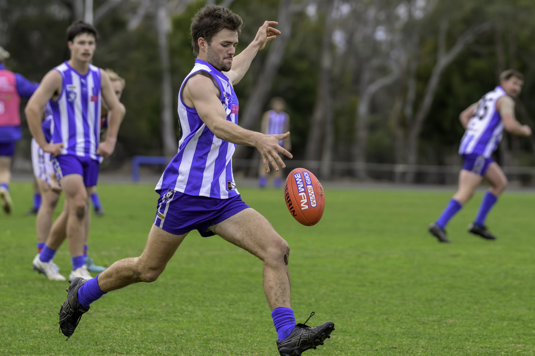 Harrow Balmoral's senior football side returned from the bye in fine form, defeating Natimuk United 133-54 in round five of the HDFNL on Saturday May 9.