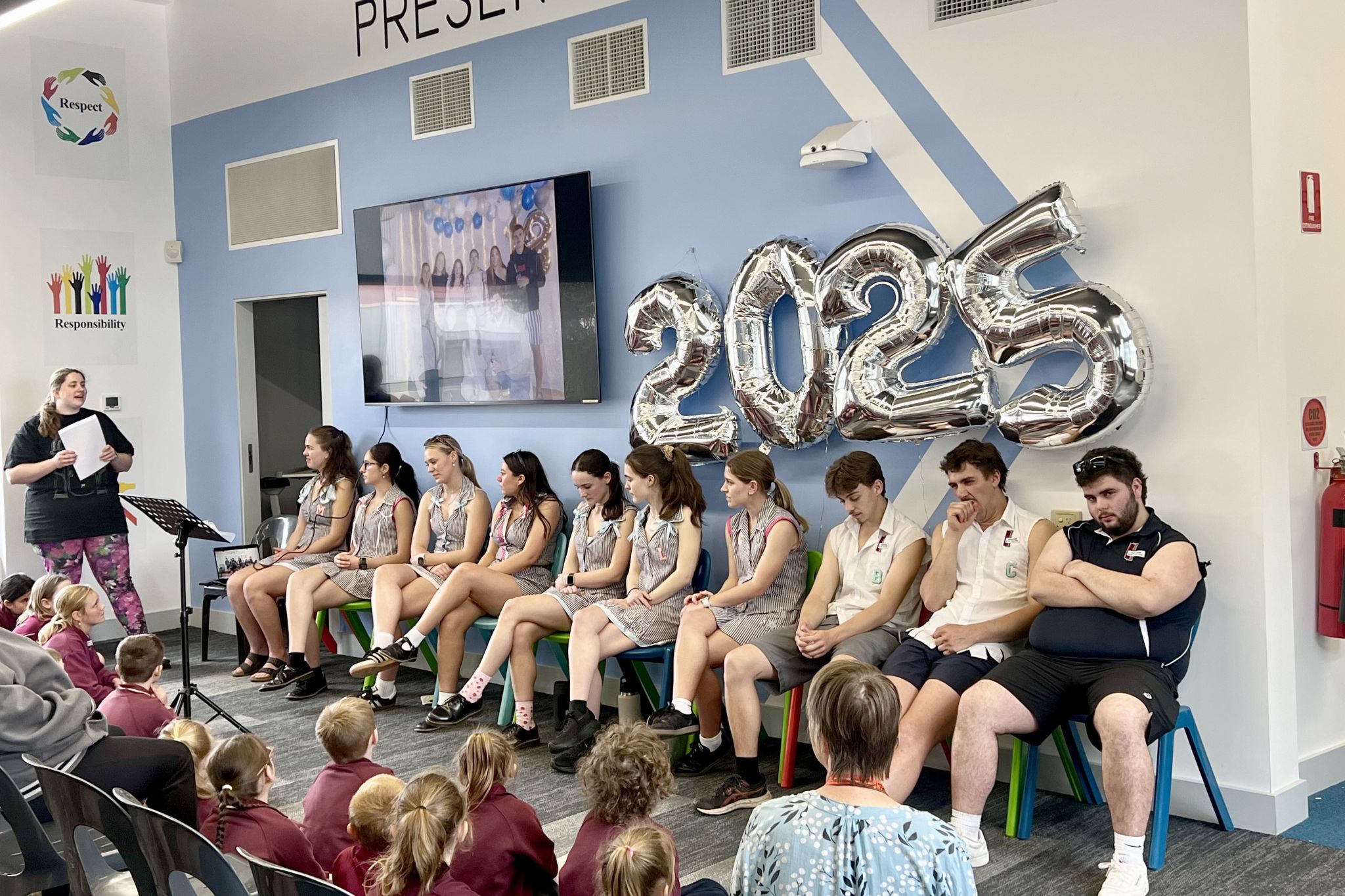 All graduates attended the Celebrations Day assembly and watched a video of the school's journey with other schoolmates.