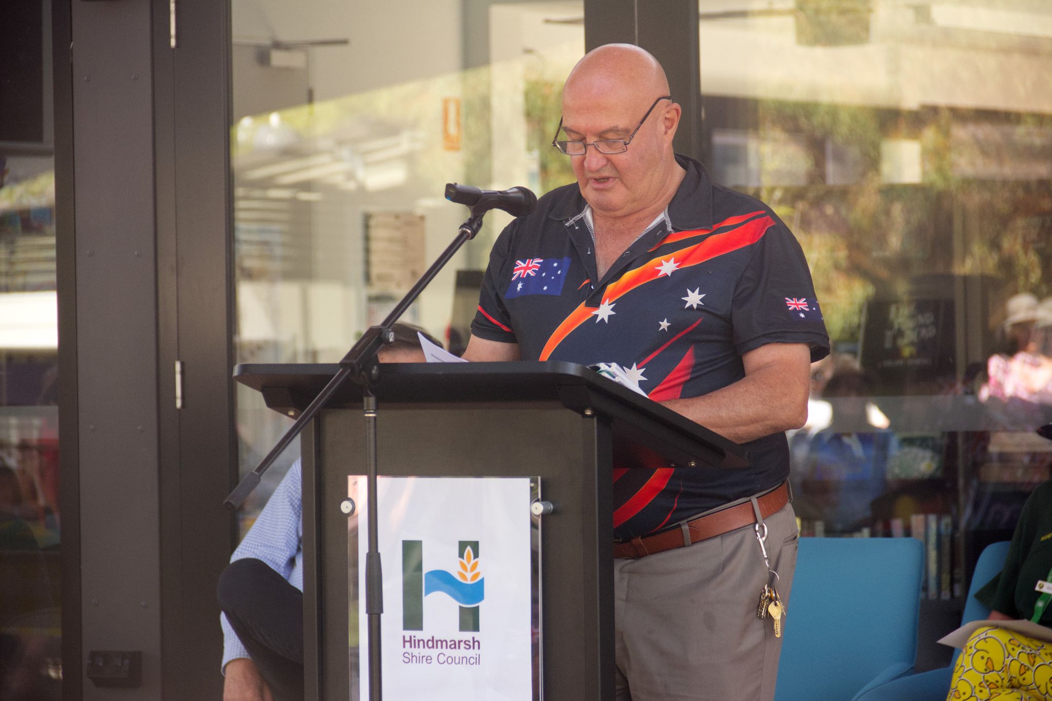 Hindmarsh Shire Council mayor Ron Ismay.