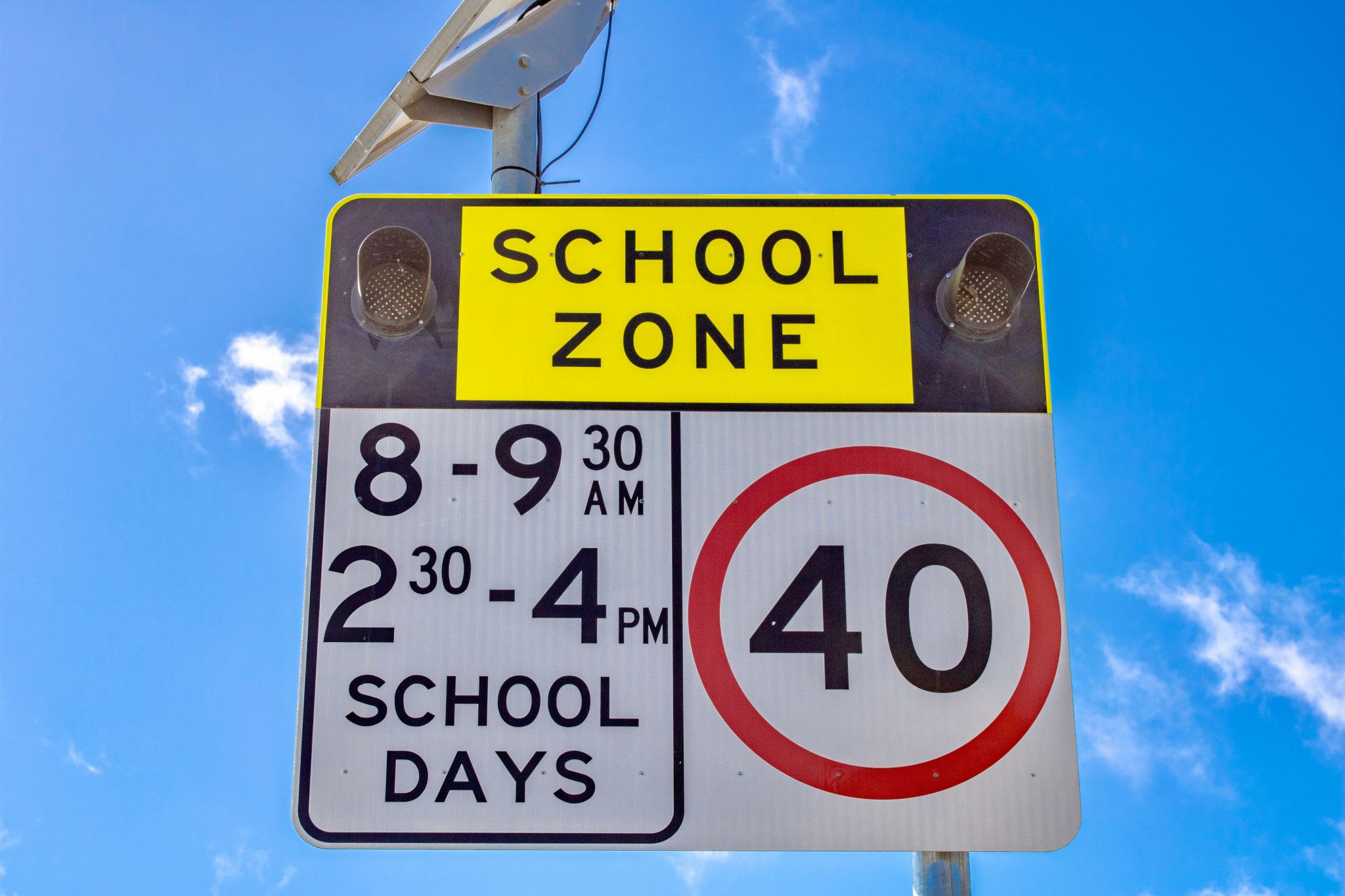 The start of school for 2026 means motorists should slow down and remain alert around school zones and crossings.