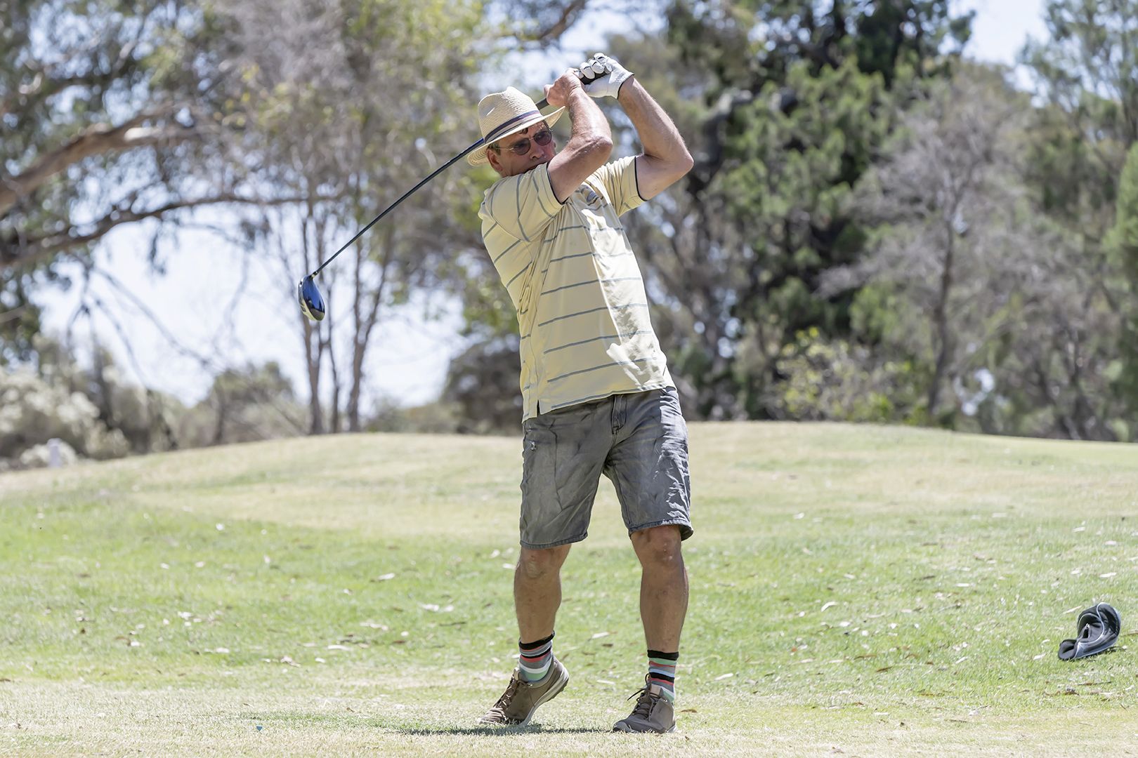 Peter Habel produced a strong round to finish runner-up in Saturday's monthly medal.