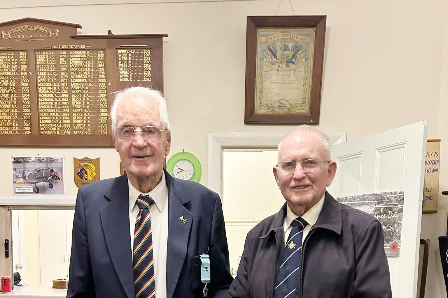 Freemason congratulated on 75 years - feature photo