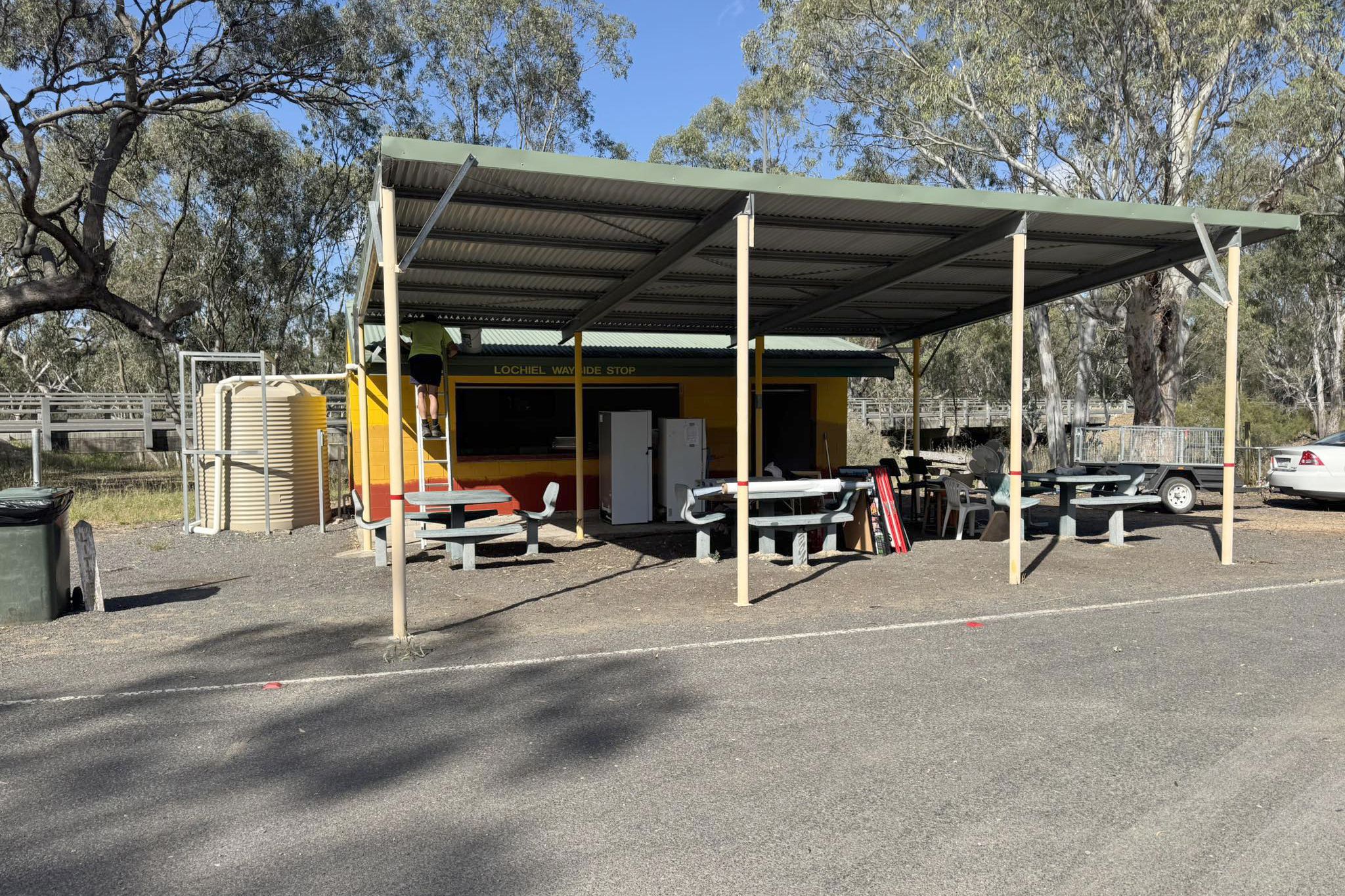 An active 2025 for Dimboola Lions Club has sadly been somewhat blemished by two break-ins at the Lochiel Driver Reviver building. Security will be increased and the building will still have friendly volunteers on site during upcoming holiday dates for motorists to have a welcome coffee break on long drives.