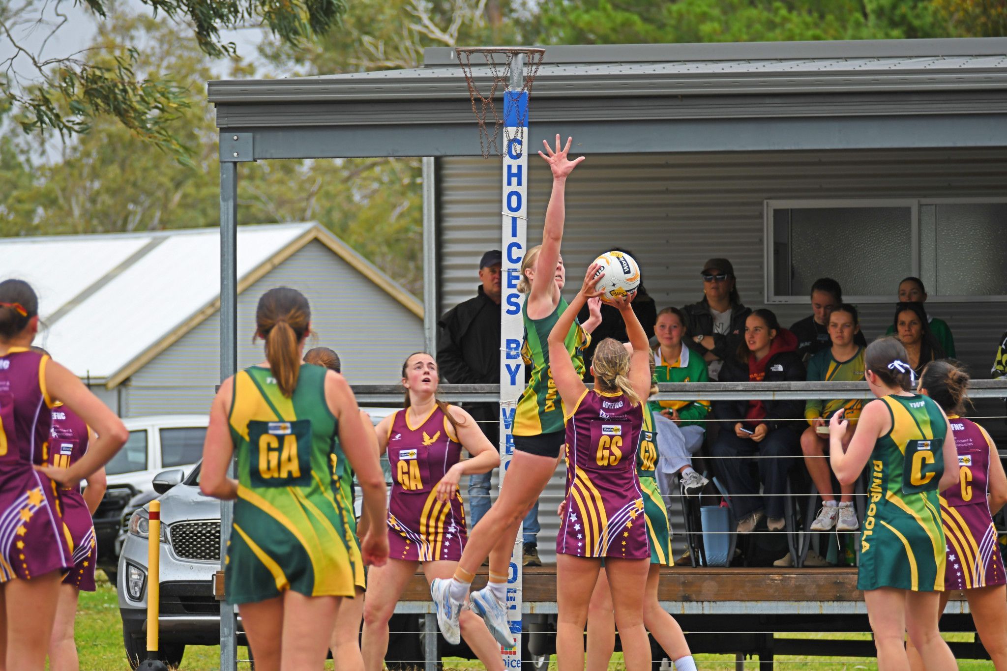 Stephanie Glover and the Dimboola netballers delivered a strong defensive performance, securing the team's first win of the season.