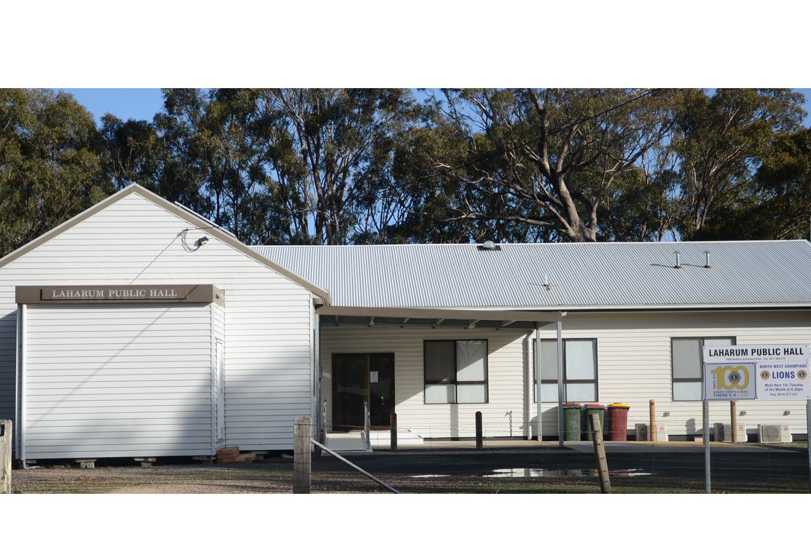 Laharum Hall is just one local example of a Tiny Town grant recipient in recent years, using $14,346 of funding for air conditioning and a new acoustic ceiling.