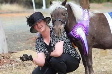 Lisa Thomas and Little Joe celebrated many wins at local and state shows.