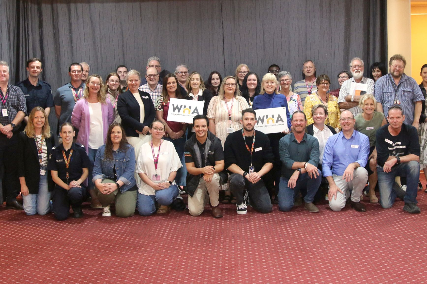 More than 50 homelessness agencies representatives attend the annual Wimmera Homelessness Alliance forum in Stawell.