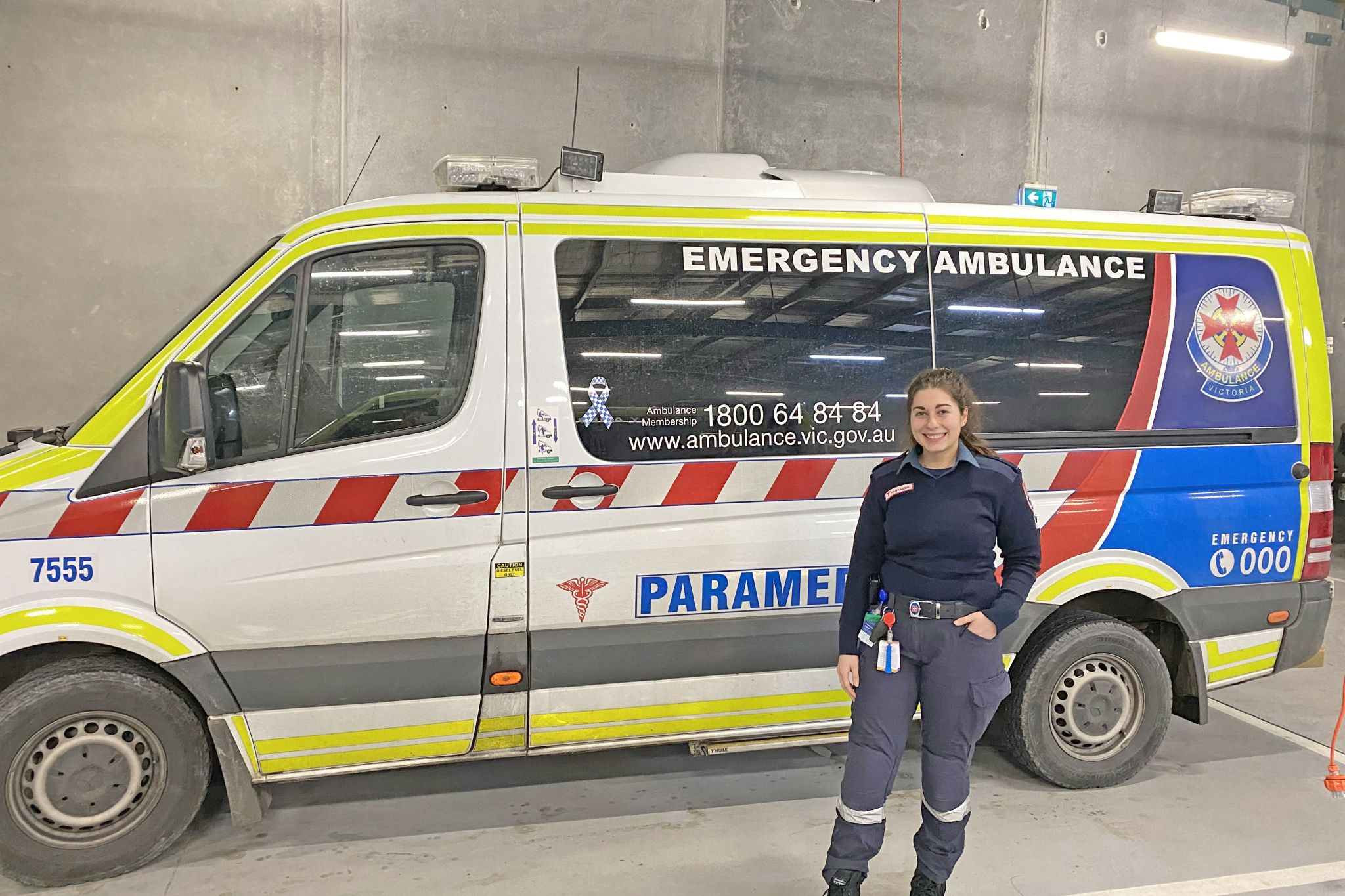 Horsham paramedic team member Emma Tikfesis.