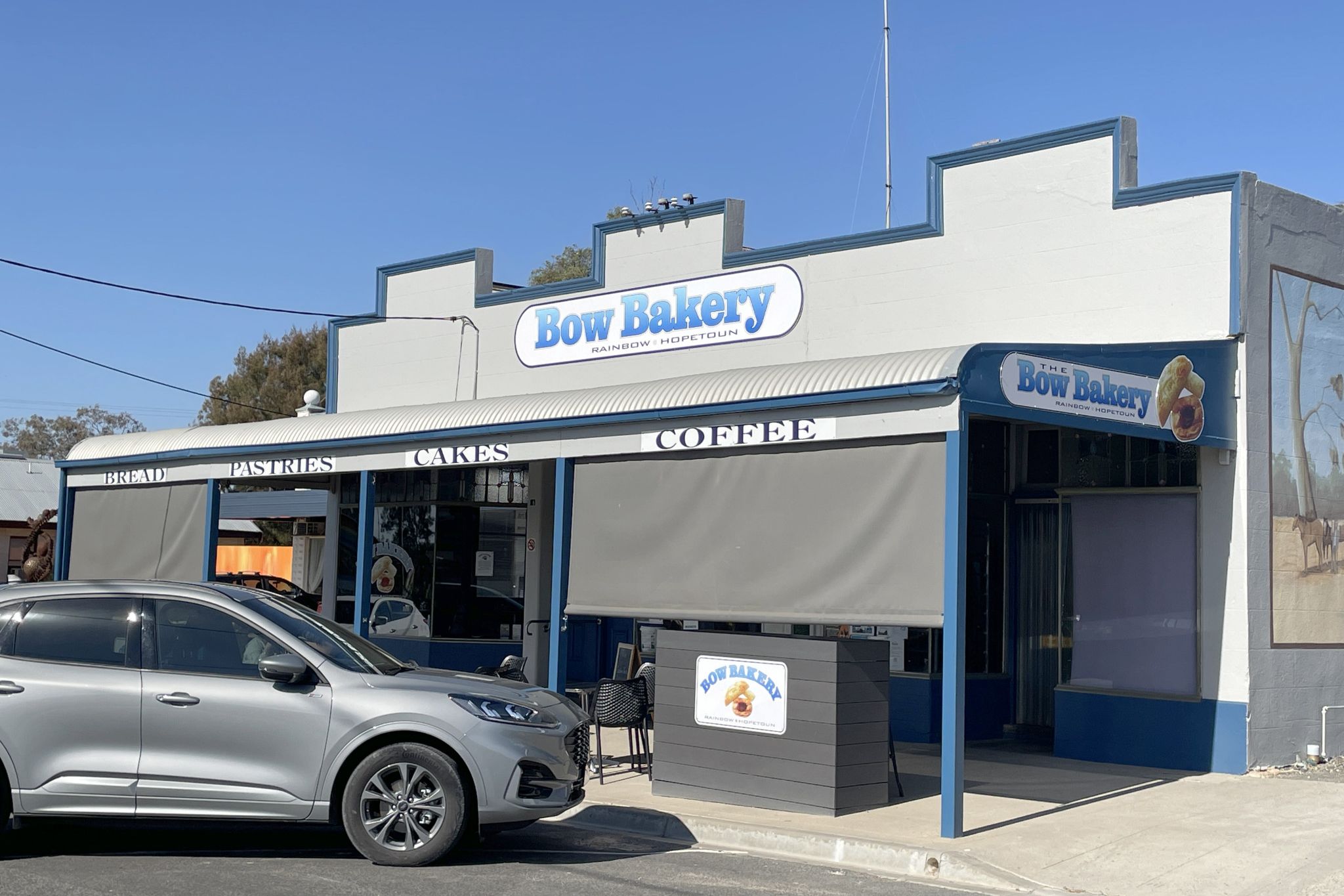 The popular Bow Bakery is located on Federal Street, Rainbow. CREDIT Caitlin Menadue