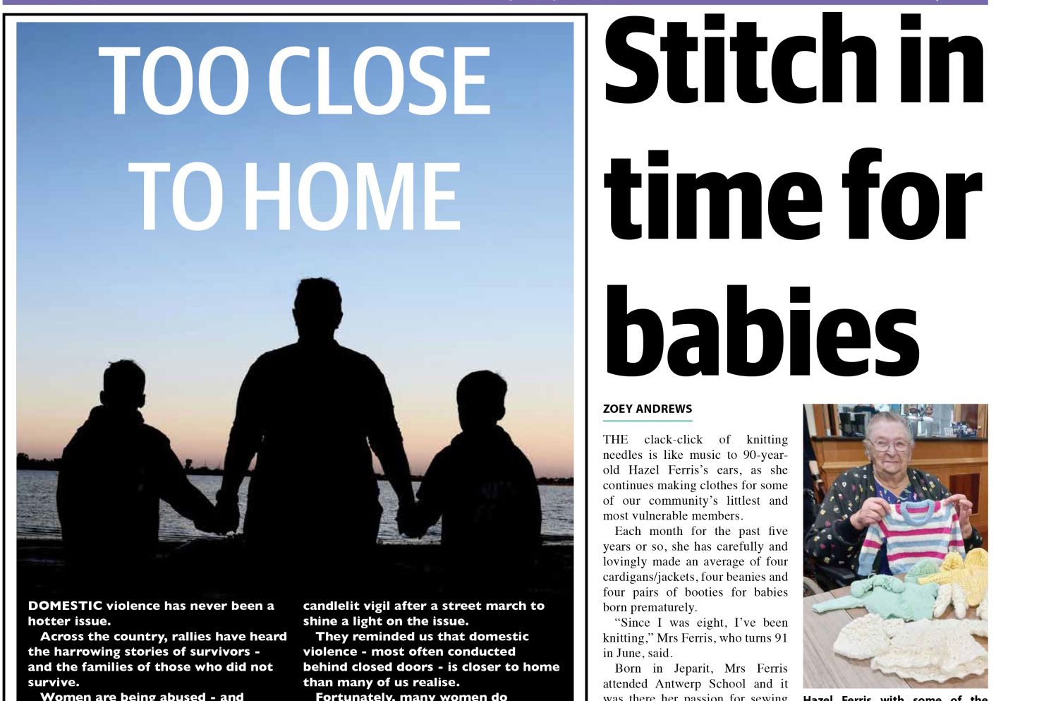 Banner newspaper campaign recognised - feature photo