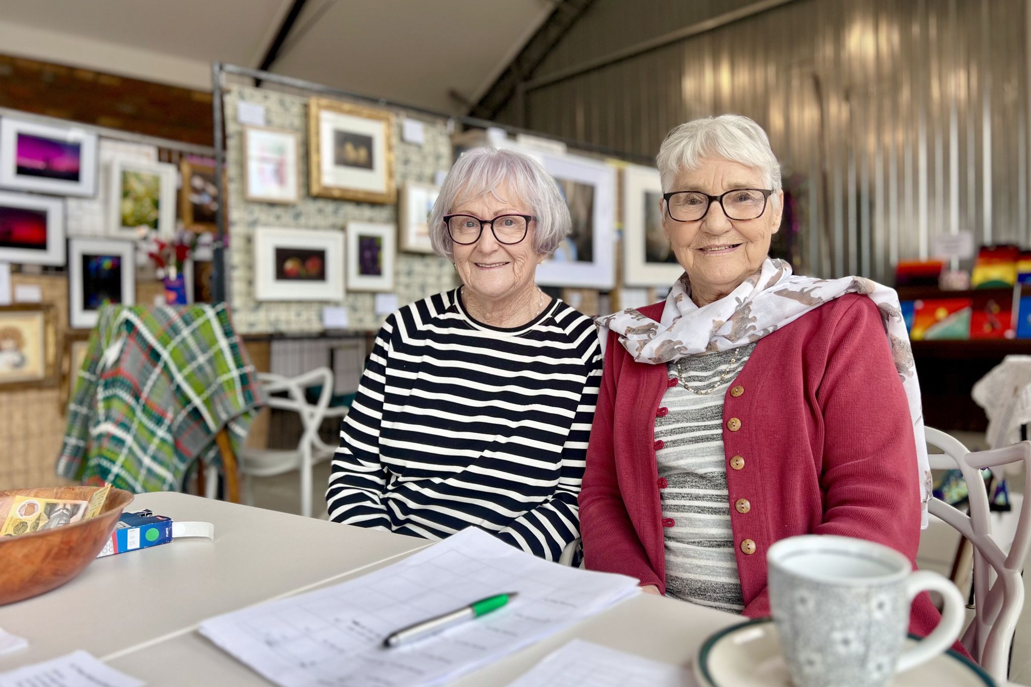 Val Carra and Audrey McFarlane.
