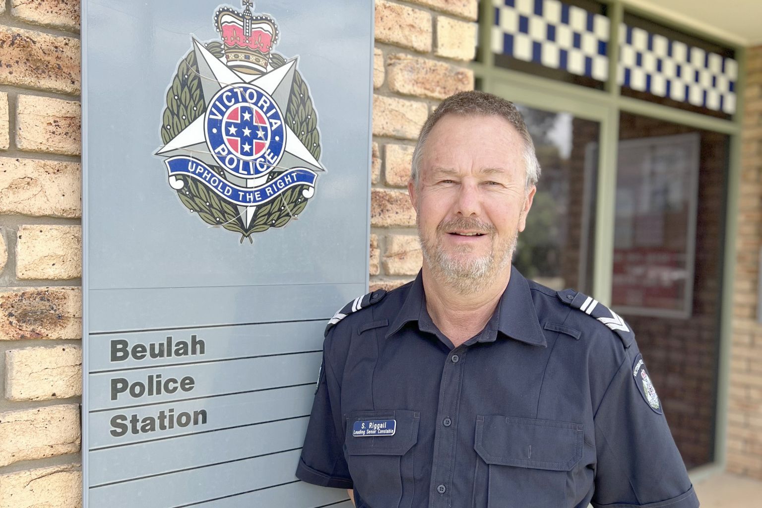 After 37 years in policing, Leading Senior Constable Shayne Riggall is preparing for retirement, with his final day in Beulah today, Friday December 12.