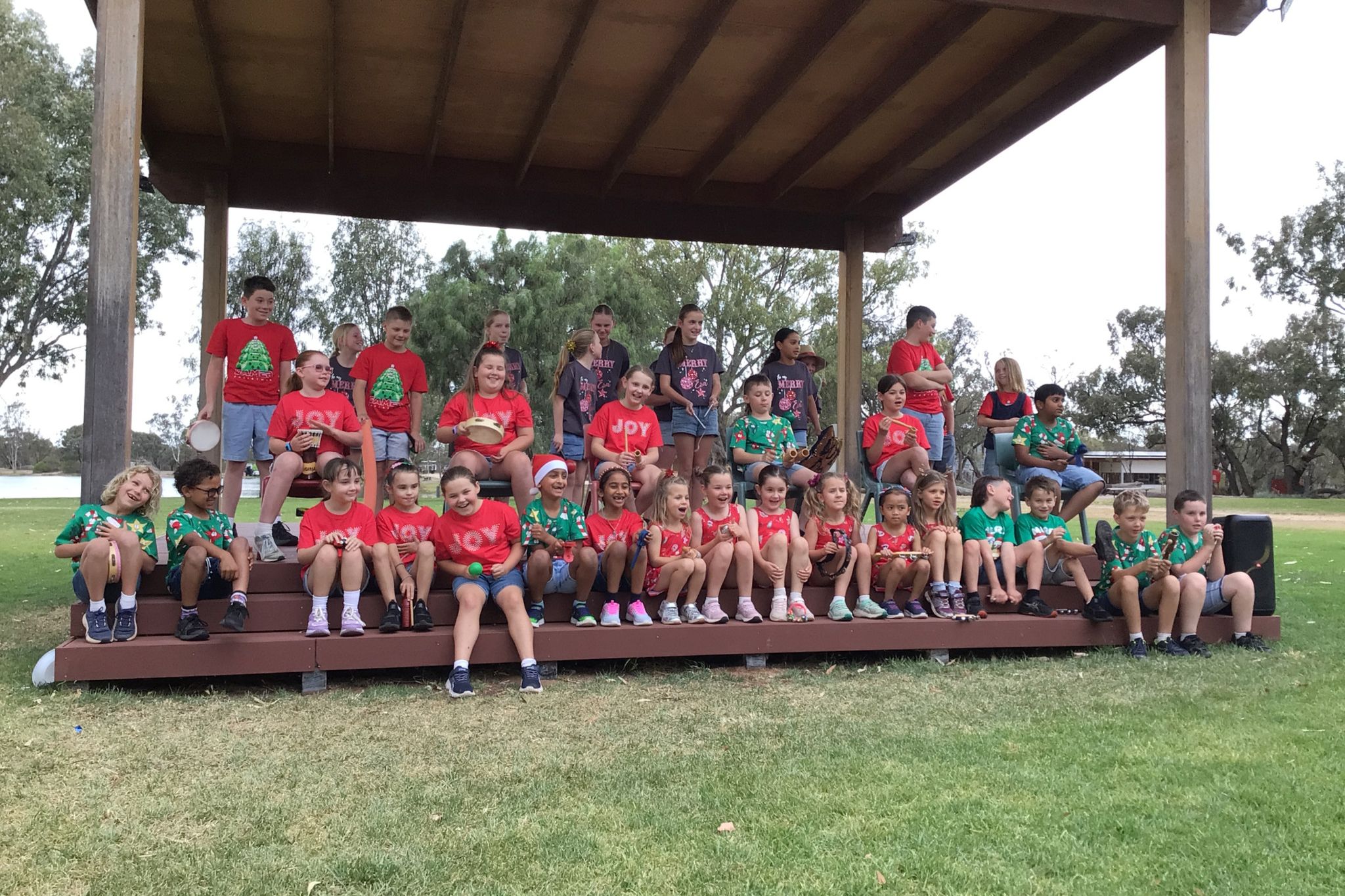 St Joseph's school students enjoyed the Christmas concert last week.