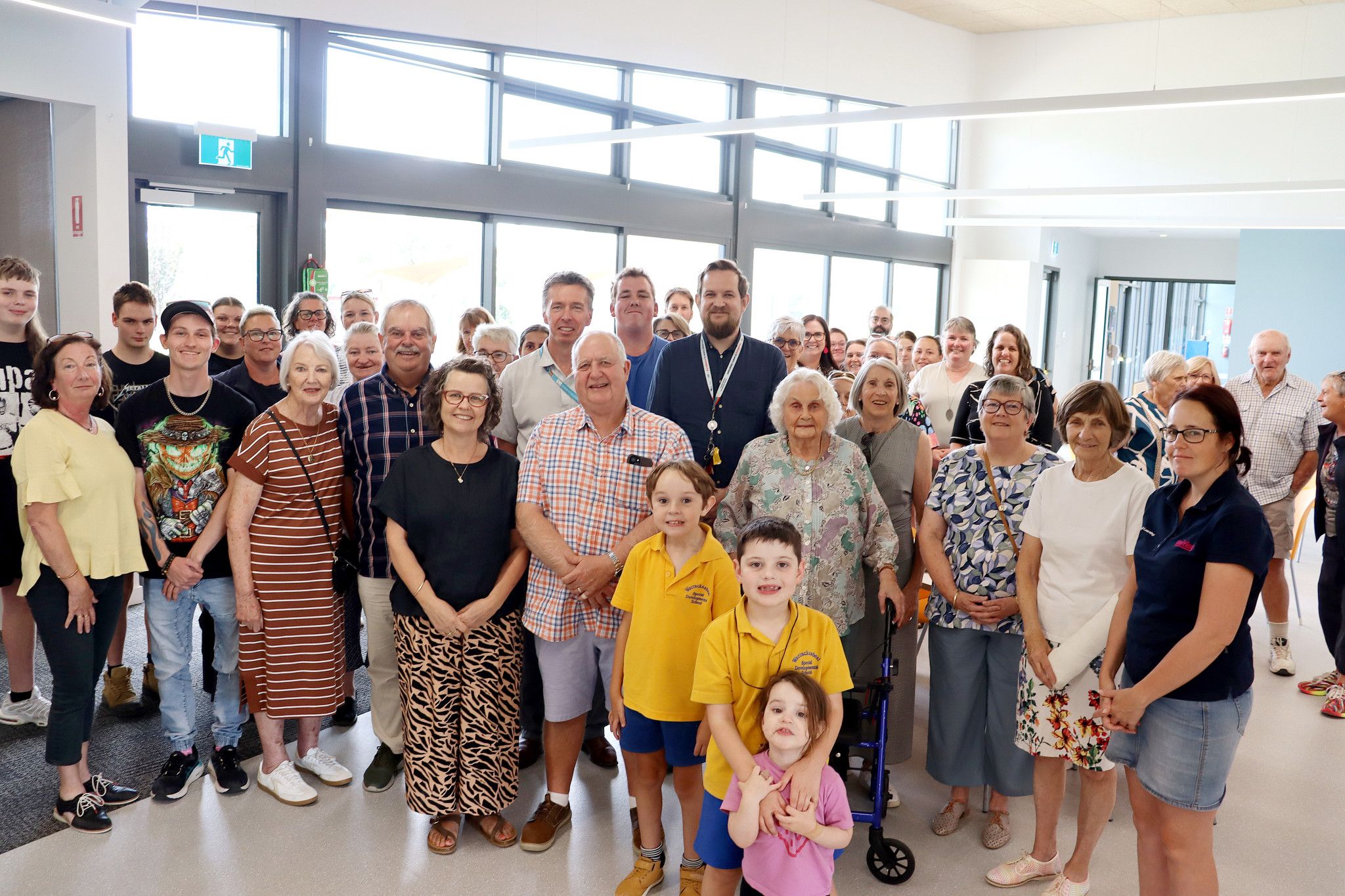 A remarkable chapter in local education has closed, with Warracknabeal Special Development School farewelling principal Peter Clayton (middle) after a 45-year career of service. Staff, students and families gathered to celebrate his legacy.