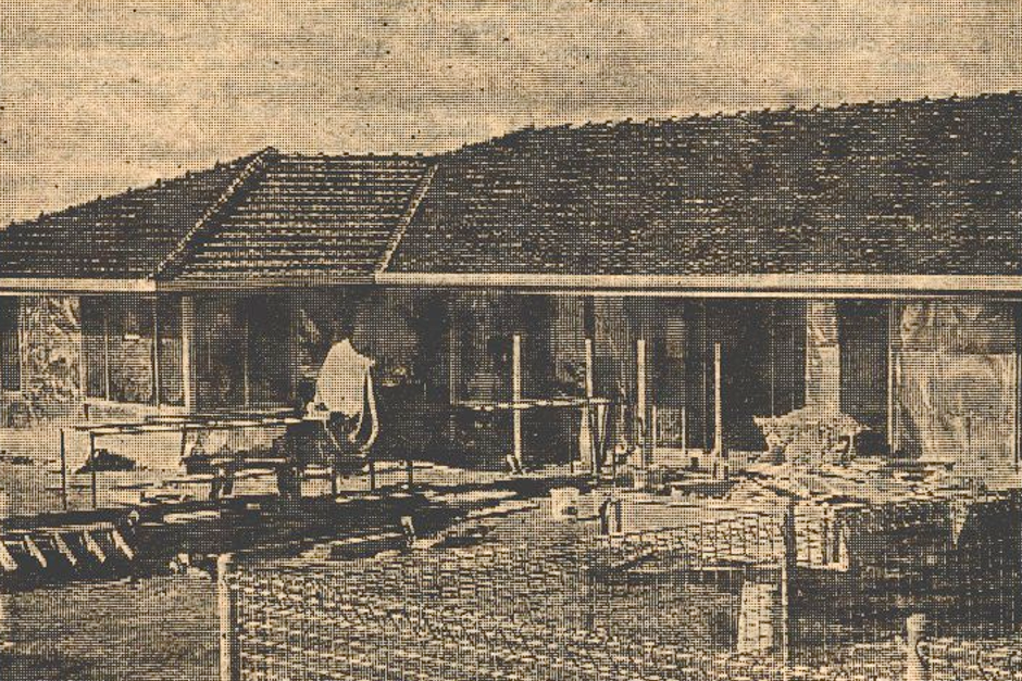 A $46,000 house was built in Ouyen to house a new doctor.