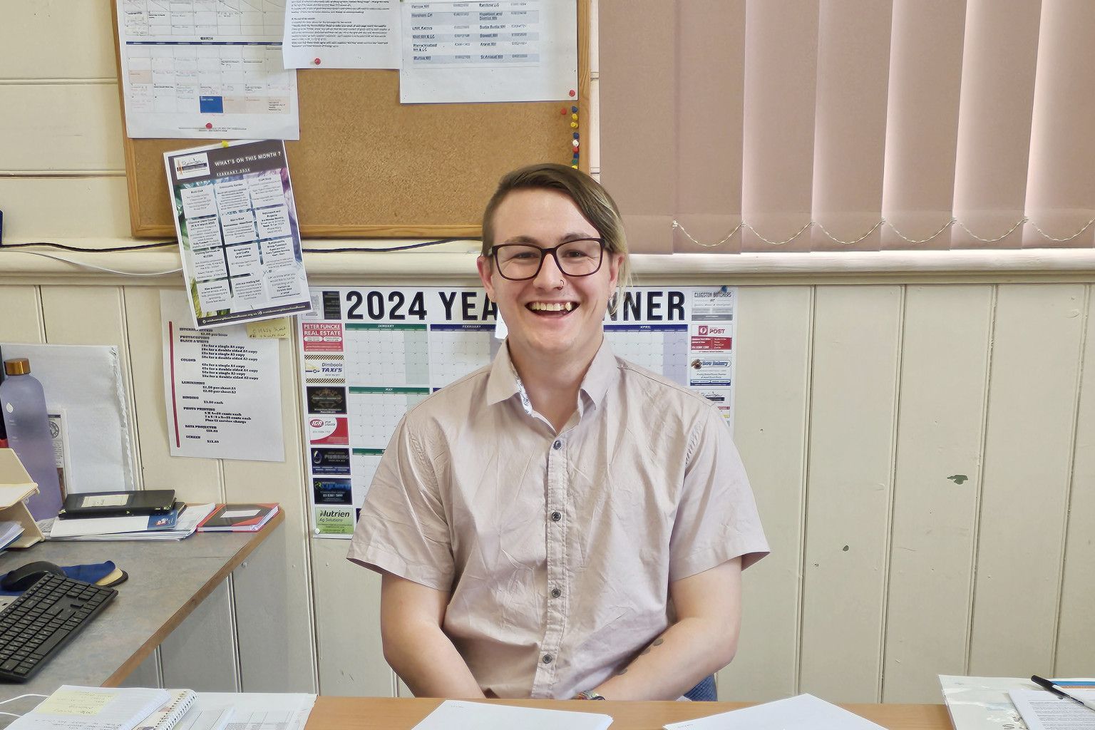 Neighbourhood House Rainbow manager Asher Ludwig.