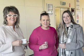 Wimmera Agricultural Societies Association treasurer Andrea Cross, president Nicole Nunn of Donald and secretary Louise Hobbs of Horsham.