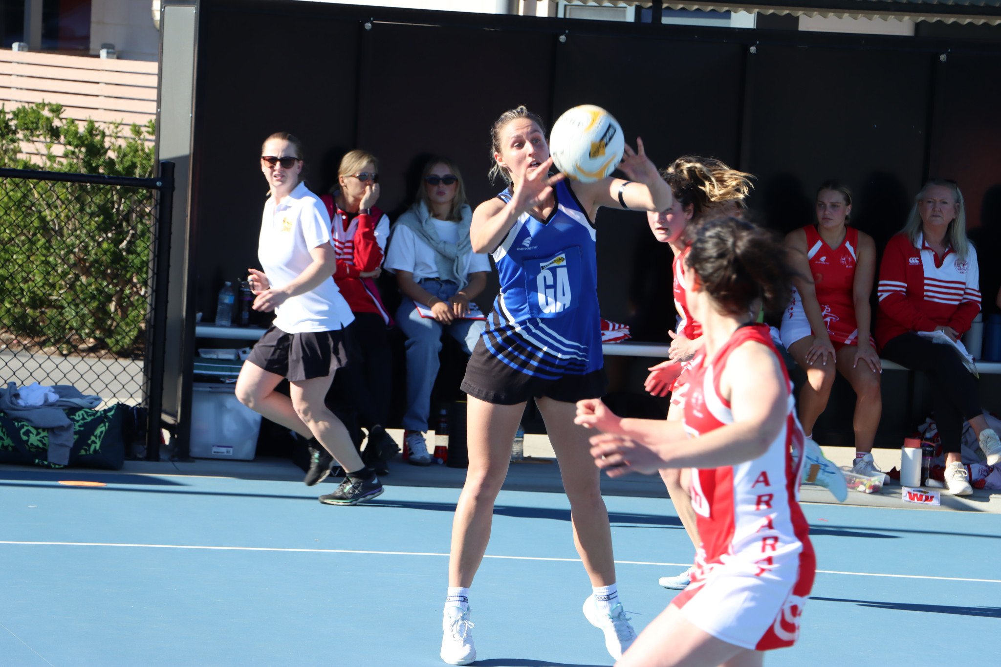 Claire Mackay shot a game-high 28 goals for Minyip Murtoa. PHOTO: CRAIG WILSON