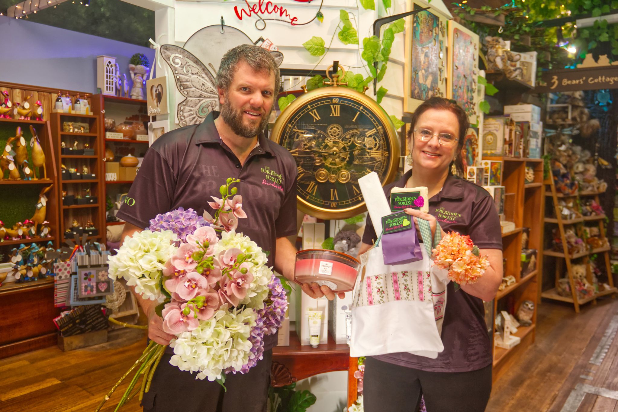 Kids turning up at The Forbidden Forest from 9am on Saturday can enjoy a treasure hunt with a twist. Owners, Shane and Kylie Harman, said they can pick up a special gift bag made by the CWA and start their important quest. Read more on PAGE 6.