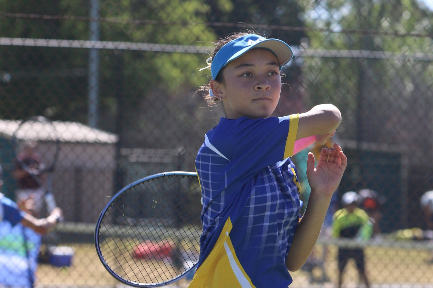 Lydi Boyd won all her matches in the tournament. Photo: EMILY FRIEDRICHSEN
