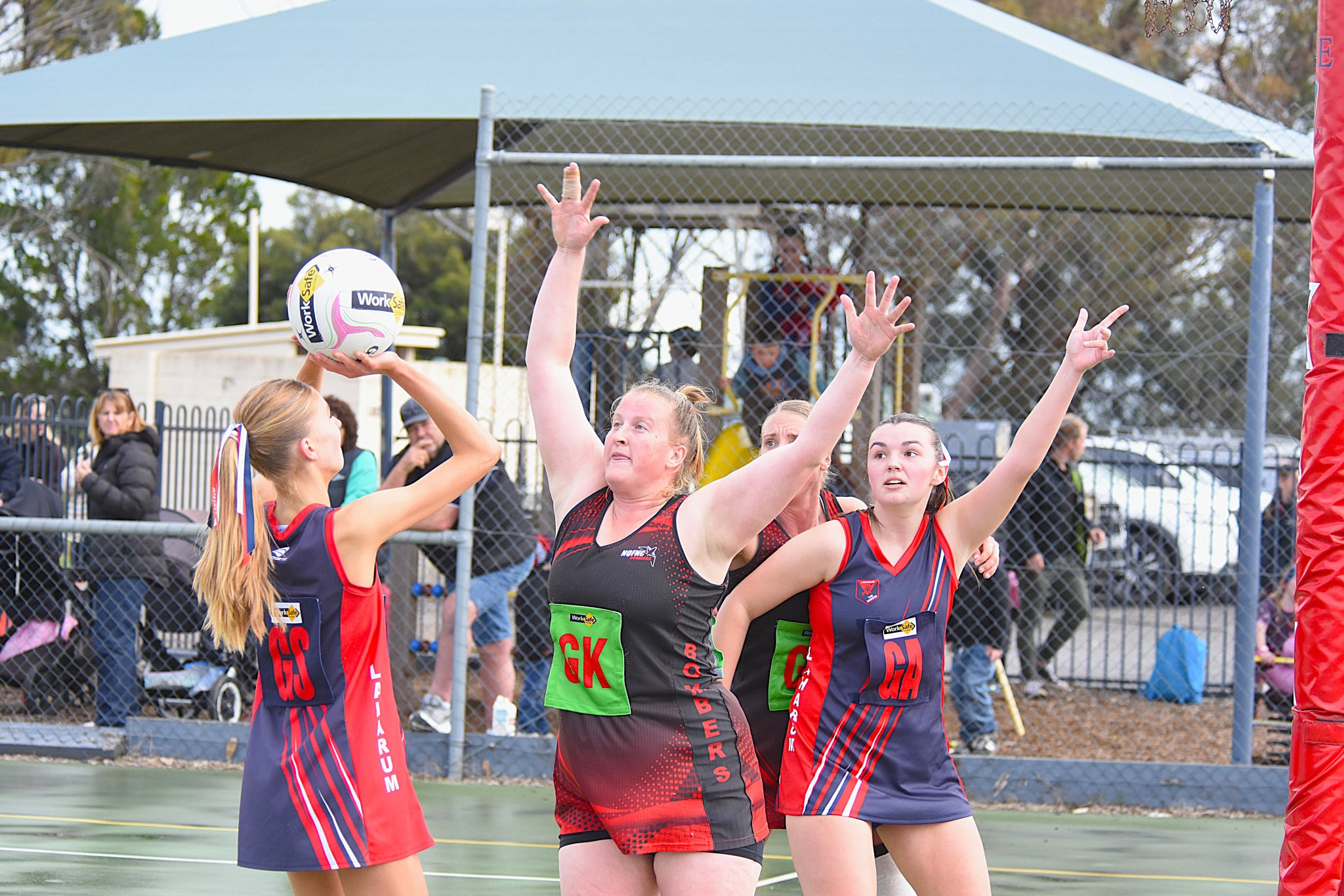 In a loaded weekend of finals action, six Laharum netball sides play for a spot in the Horsham District grand finals in Saturday's second semi-final.