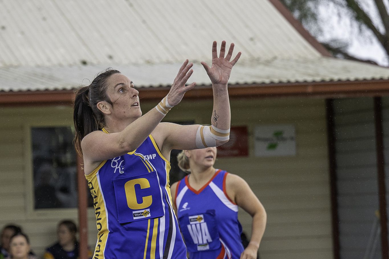 Natimuk United's Danielle Hanson played her 300th game in the Rams' A grade clash against Rupanyup. The coach marked her milestone with a 45-36 victory.