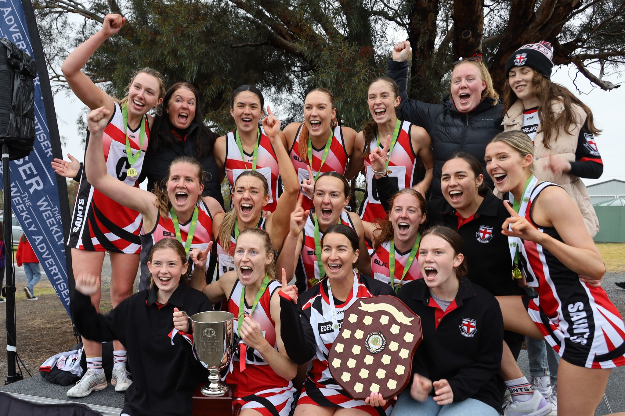 Edenhope Aplsey have lost all but one from their premiership team from last year.