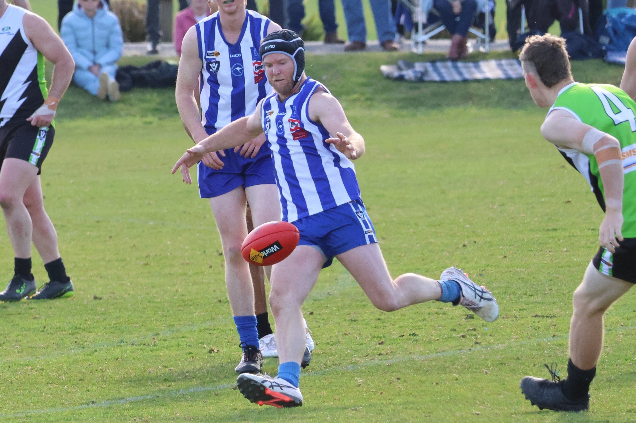 Nick Pekin is going to be playing more up forward and is set to be more dangerous this season.