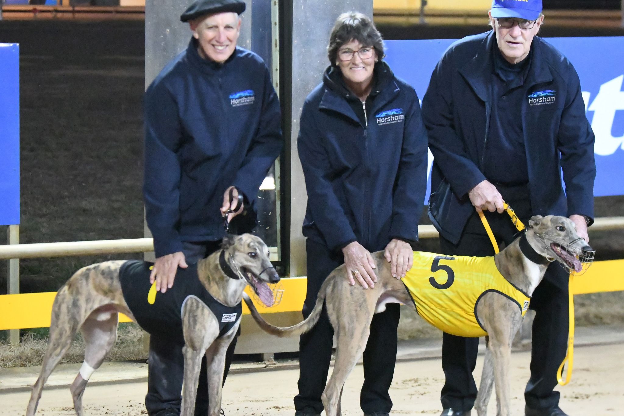 L-R: Gilbert Arnold, Katrina Spicer, Ian Bibby. PHOTO: PETER CARTER