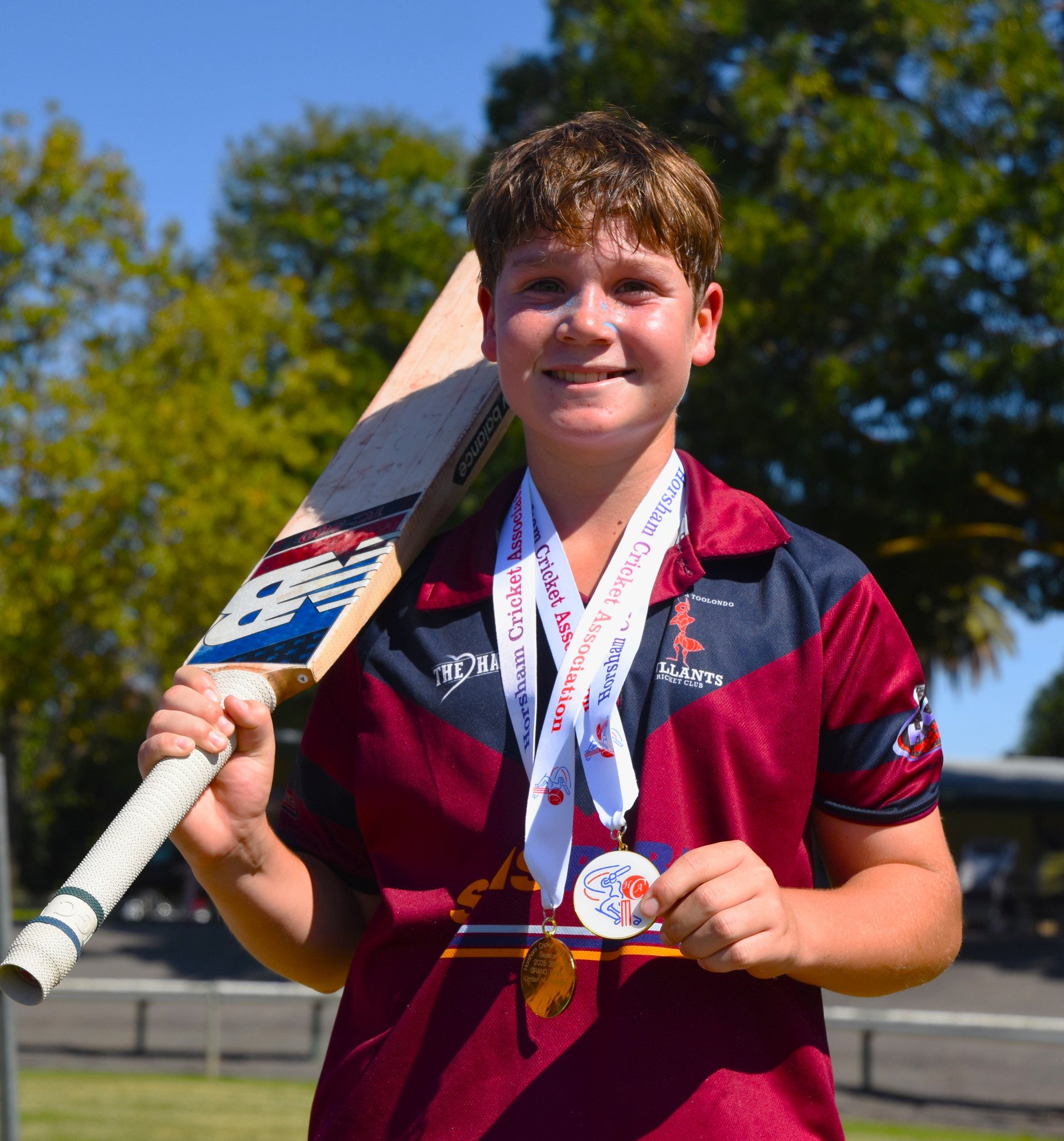 Oscar Combe was awarded the player of the match, with his knock of 16 not out in the grand final helping clinch the premiership for the Bullants.