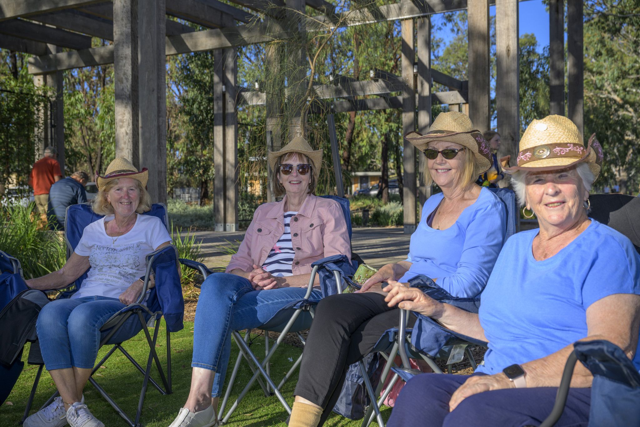 Linda Austin, Dot Coffey, Henny Sayers, Veronica Robertson (all from Adelaide).