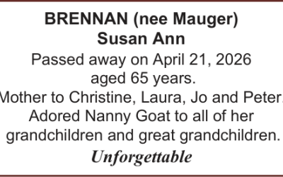 Brennan, Susan Ann Death Noticepdf 1
