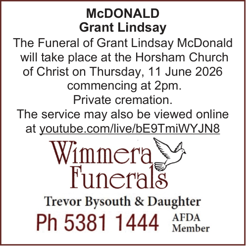 Mcdonald, Grant Lindsay Funeral Noticepdf 1