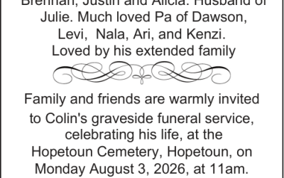 Poulton, Colin David Death Funeral Noticepdf 1