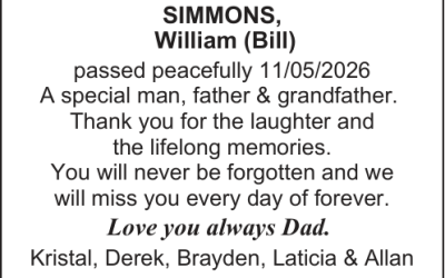 Simmons, William Ralph Death Notice Kristalpdf 1